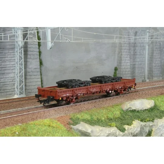 Ks 446 stake wagon, DB AG - Märklin 46409 - H0 1/87 Marklin_46409-Ks 446 stake wagon, DB AG - Märklin 46409 - H0 1/87