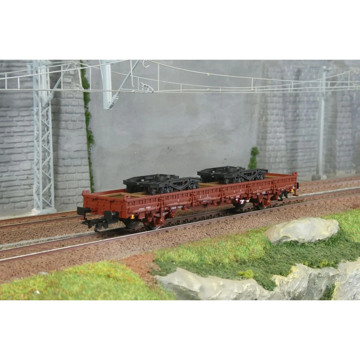 Ks 446 stake wagon, DB AG - Märklin 46409 - H0 1/87 Ks 446 stake wagon, DB AG - Märklin 46409 - H0 1/87