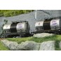Rivarossi HR6565 Set of 2 two-axle tank wagons, FS, Total HR6565-Rivarossi HR6565 Set of 2 two-axle tank wagons, FS, Total