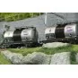 Rivarossi HR6565 Set of 2 two-axle tank wagons, FS, Total HR6565-Rivarossi HR6565 Set of 2 two-axle tank wagons, FS, Total