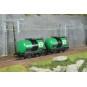 Rivarossi HR6567 Set of 2 two-axle tank wagons, FS, BP HR6567-Rivarossi HR6567 Set of 2 two-axle tank wagons, FS, BP