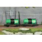 Rivarossi HR6567 Set of 2 two-axle tank wagons, FS, BP HR6567-Rivarossi HR6567 Set of 2 two-axle tank wagons, FS, BP