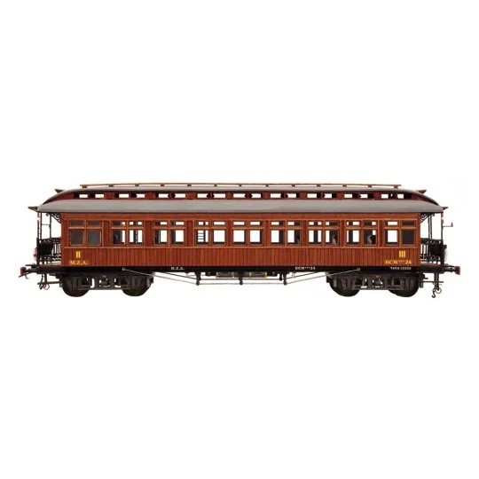 OcCre 56003 Voiture voyageurs ep.I, MZA, 1/32 kit construction bois métal OcCre 56003 - 2 56003-OcCre 56003 Voiture voyageurs ep.I, MZA, 1/32 kit construction bois métal