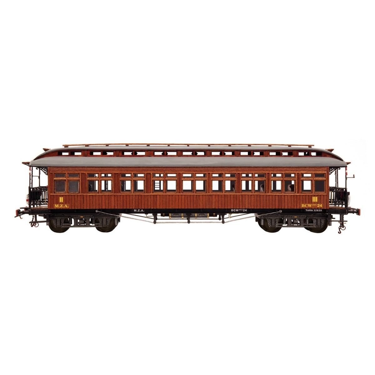 OcCre 56003 Voiture voyageurs ep.I, MZA, 1/32 kit construction bois métal OcCre 56003 - 2