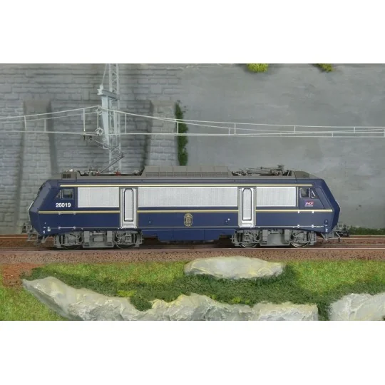 Jouef HJ2468S Locomotive électrique BB 26019, SNCF, livrée bleue Tr... HJ2468S-Jouef HJ2468S Locomotive électrique BB 26019, SNCF, livrée bleue Trains Spéciaux, digitale sonore