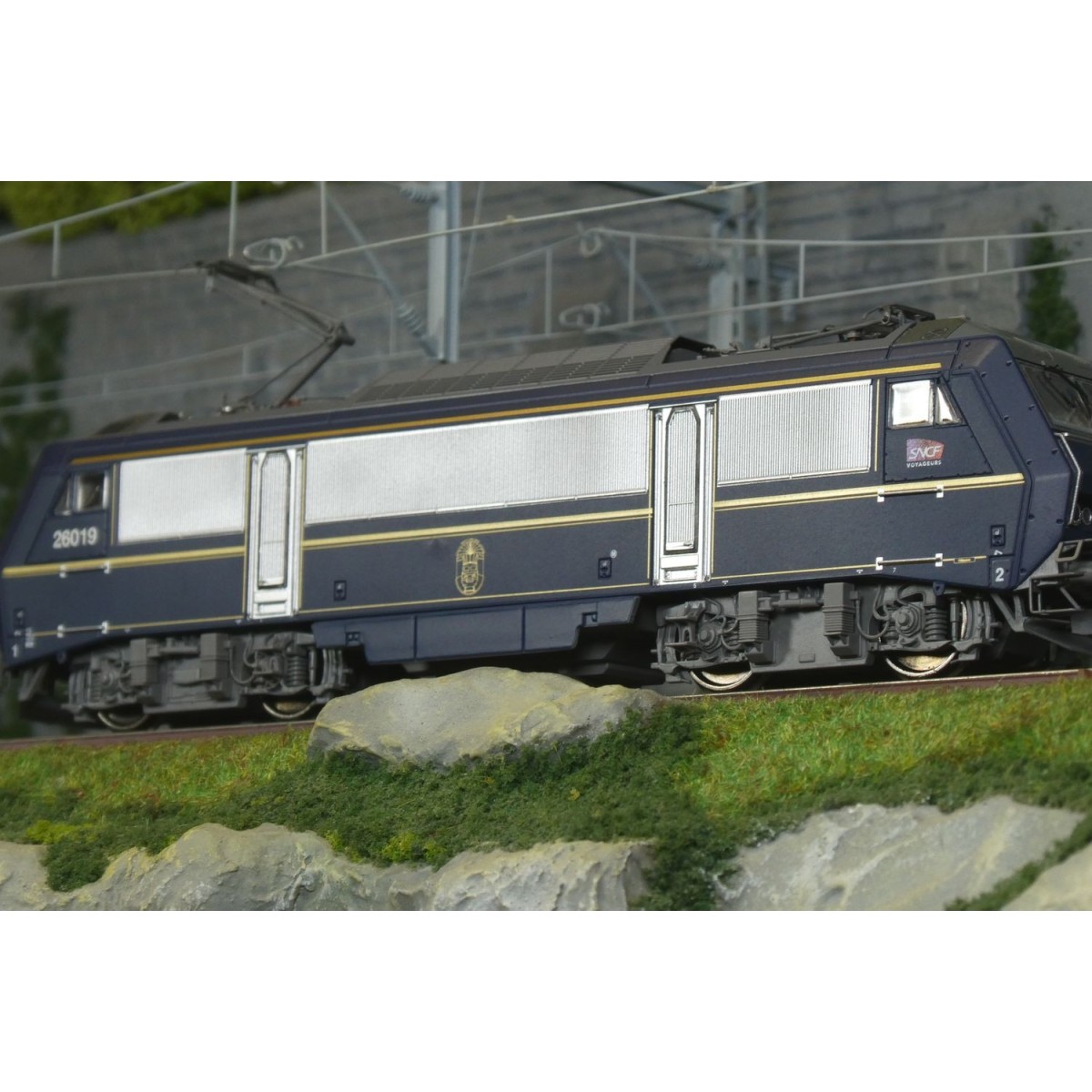 Jouef HJ2468S BB 26019 electric locomotive, SNCF, blue livery, Spec... Jouef HJ2468S BB 26019 electric locomotive, SNCF, blue livery, Spec...