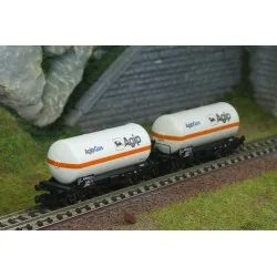 Set de 2 wagons citerne à gaz FS Ep. IV - ARNOLD HN6693 - N 1/160