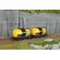 Set of 2 two-axle API tank wagons, FS - Rivarossi HR6566 - H0 HR6566-Set of 2 two-axle API tank wagons, FS - Rivarossi HR6566 - H0