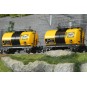 Set of 2 two-axle API tank wagons, FS - Rivarossi HR6566 - H0 HR6566-Rivarossi HR6565 Set of 2 two-axle tank wagons, FS, Total - HR6566