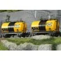 Set of 2 two-axle API tank wagons, FS - Rivarossi HR6566 - H0 HR6566-Set of 2 two-axle API tank wagons, FS - Rivarossi HR6566 - H0