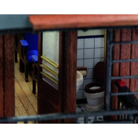 56003-OcCre 56003 Voiture voyageurs ep.I, MZA, 1/32 kit construction bois métal