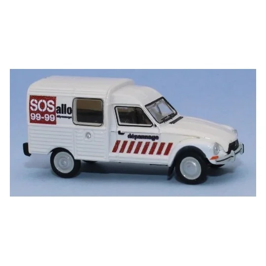 SAI_7642-Citroën Acadiane fourgonnette SOS allo blanc - BREKINA / SAI 7642 - HO 1/87