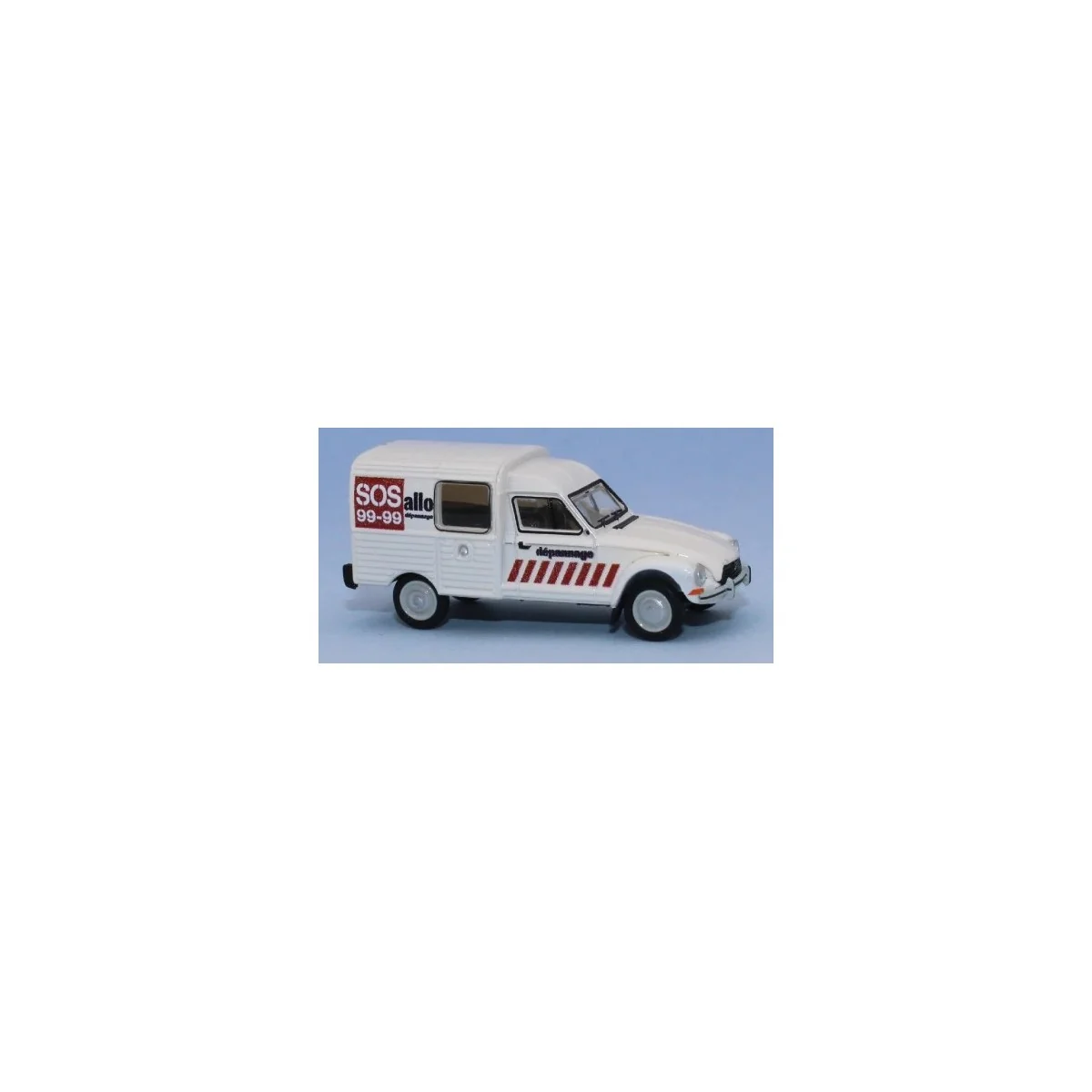 Citroën Acadiane fourgonnette SOS allo blanc - BREKINA / SAI 7642 -...