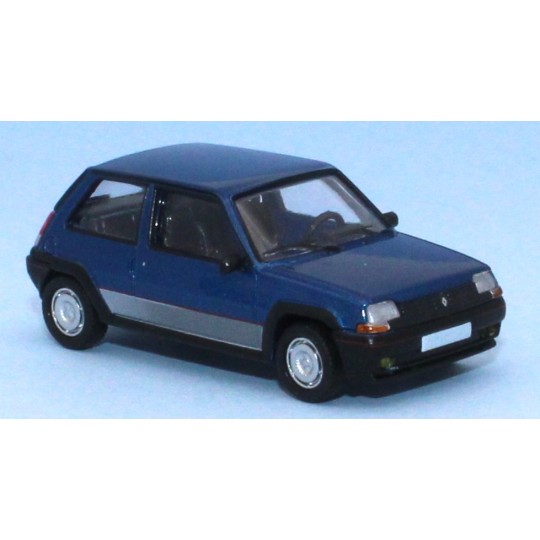 SAI_7231-Voiture Renault 5 GT Turbo phase 1 bleue PCX870805MCW - SAI 7231 HO 1/87 - SAI_7231