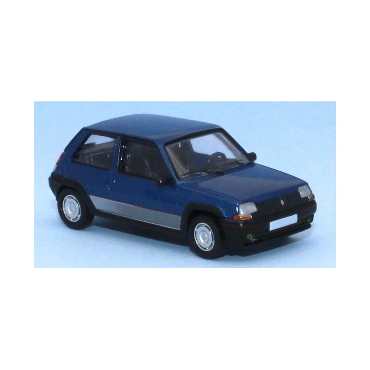 Renault 5 GT Turbo Phase 1 Blue Car PCX870805MCW - SAI 7231 HO 1/87