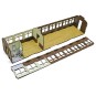 56003-OcCre 56003 Passenger Car Era I, MZA, 1/32 scale wood and metal construction kit