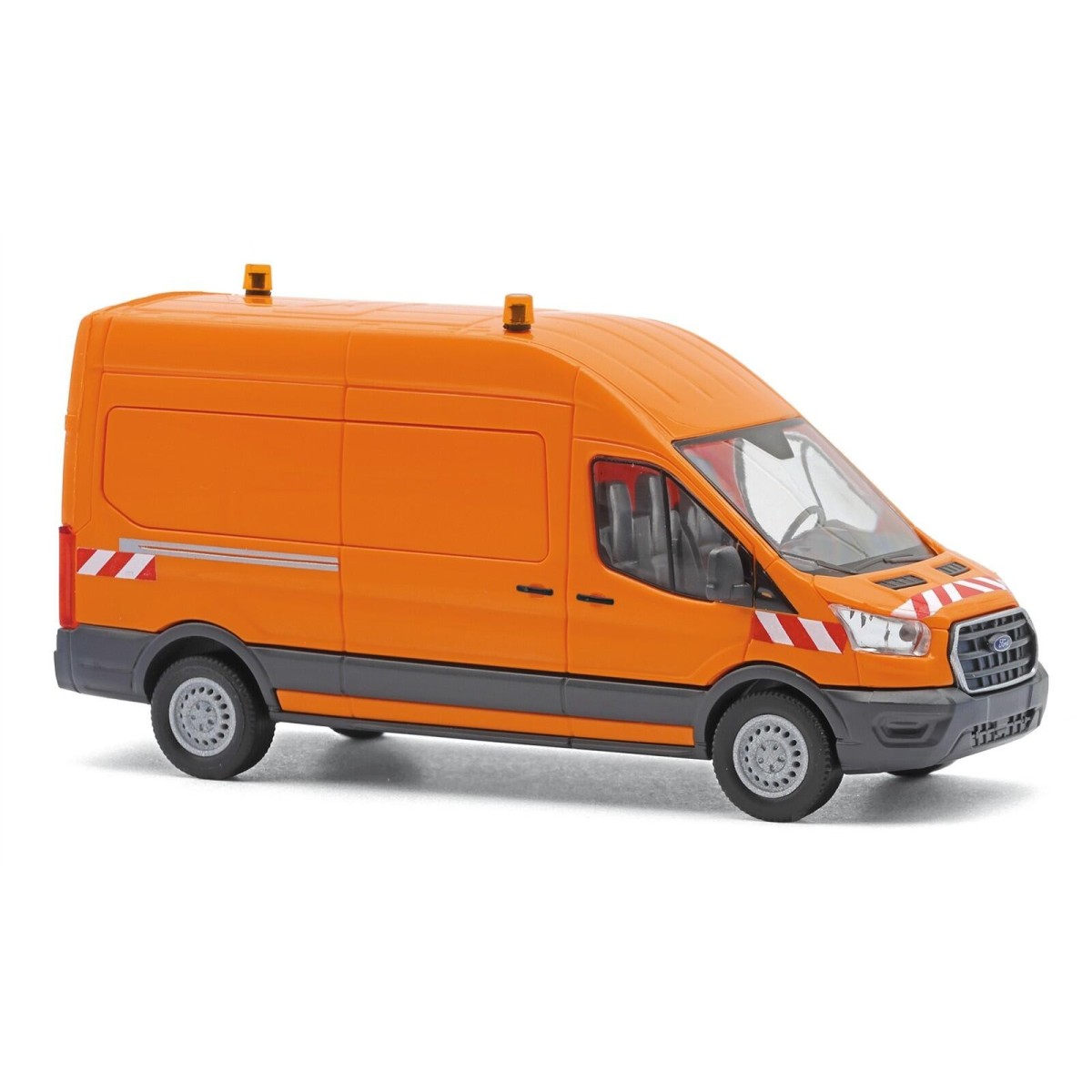 Ford Transit Custom orange travaux - Busch 54515 - HO 1/87 Ford Transit Custom orange travaux - Busch 54515 - HO 1/87