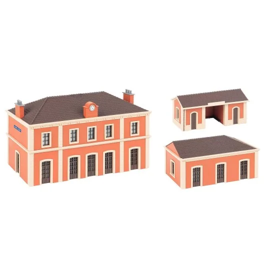 FALLER_190466-"Saint-Julien Station" Set - FALLER 190466 - HO