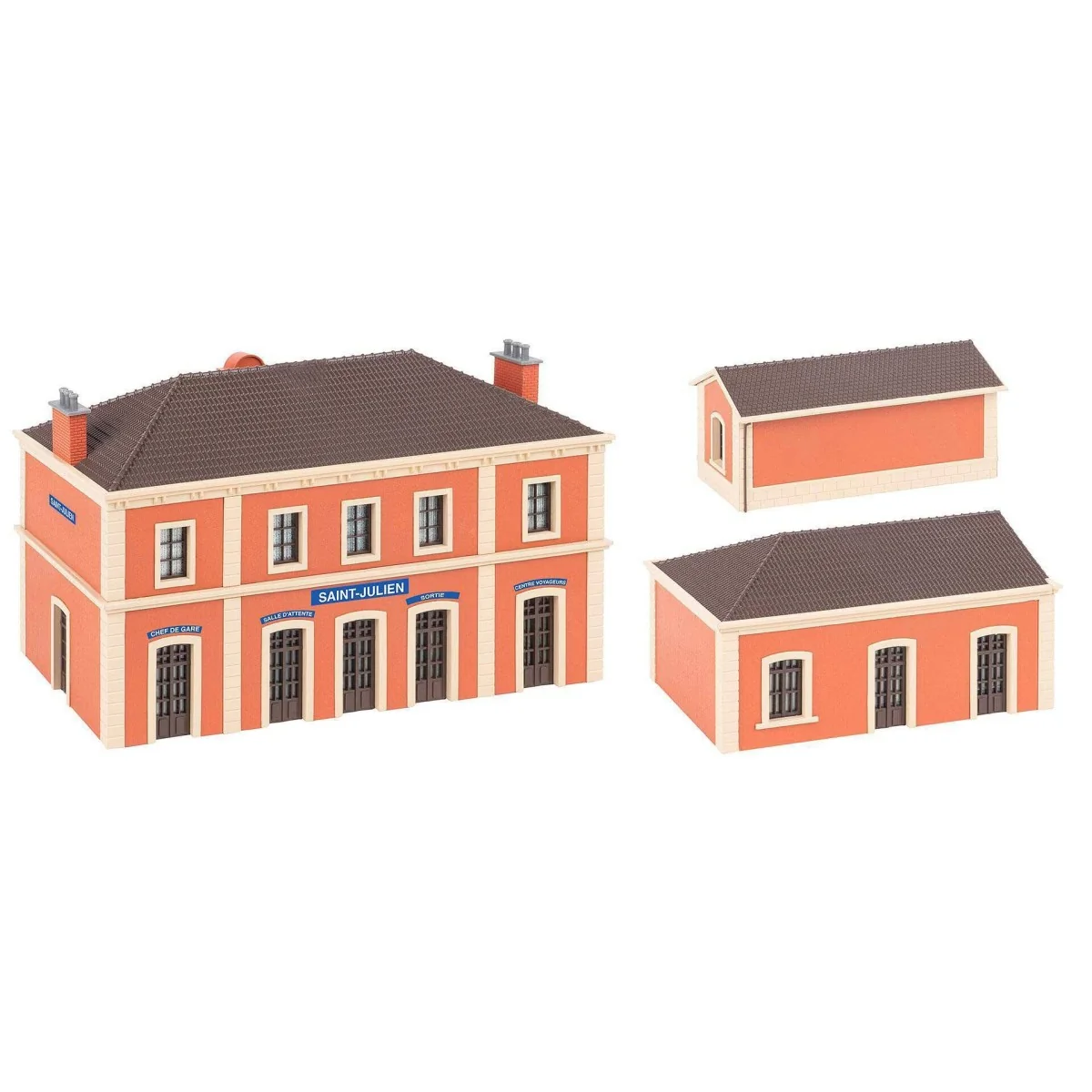 Coffret « Gare Saint-Julien » - FALLER 190466 - HO