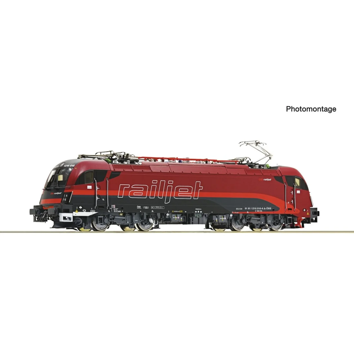 Locomotive électrique 1216 016-6 « Railjet » Taurus ÖBB - Roco 7500... Locomotive électrique 1216 016-6 « Railjet » Taurus ÖBB - Roco 7500...