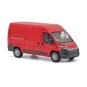 Busch_54604-Fourgon Citroën Jumper rouge 2014 - Busch 54604 - HO 1/87