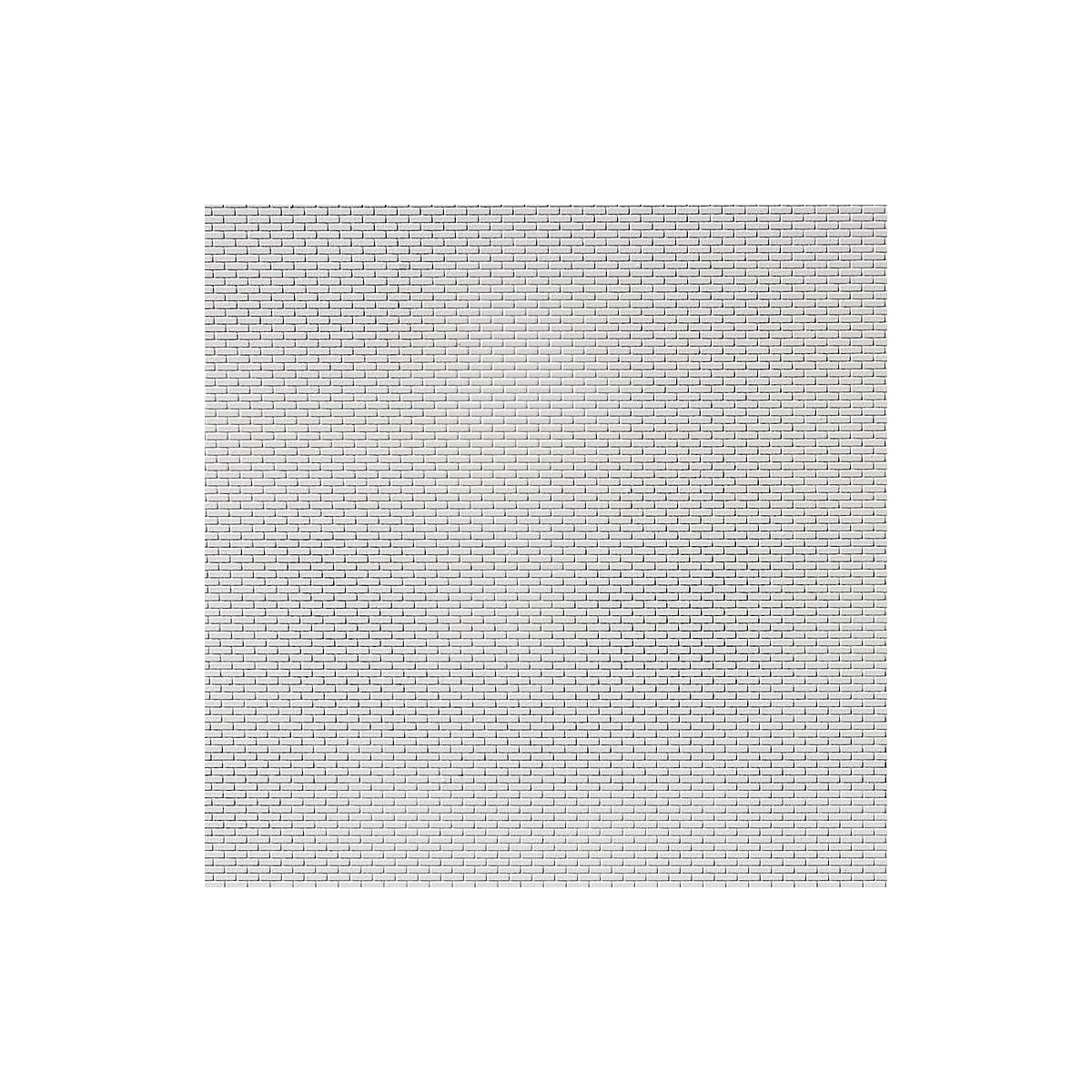 Faller 180735 Relief Plastic Decorative Plate, Bricks - Faller_180735