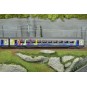 Set of 2 Corail Alsace passenger cars, B11tu / B11tu, carm logo... Piko_97144-Piko 97144 Set of 2 Corail Alsace passenger cars, B11tu / B11tu, Carmillon logo, SNCF - Piko_97144