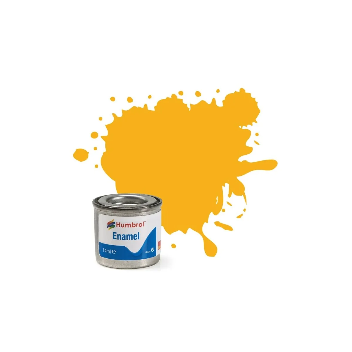 Peinture Enamel 154: Matt Insignia Yellow (Jaune Insigne mat) - 14m... Peinture Enamel 154: Matt Insignia Yellow (Jaune Insigne mat) - 14m...