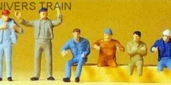 Preiser 14009 characters, truckers - Preiser - Preiser_14009