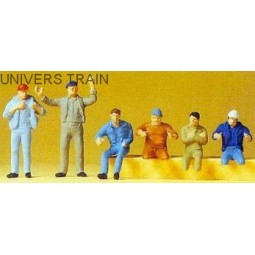 Preiser 14009 characters, truckers - Preiser - Preiser_14009