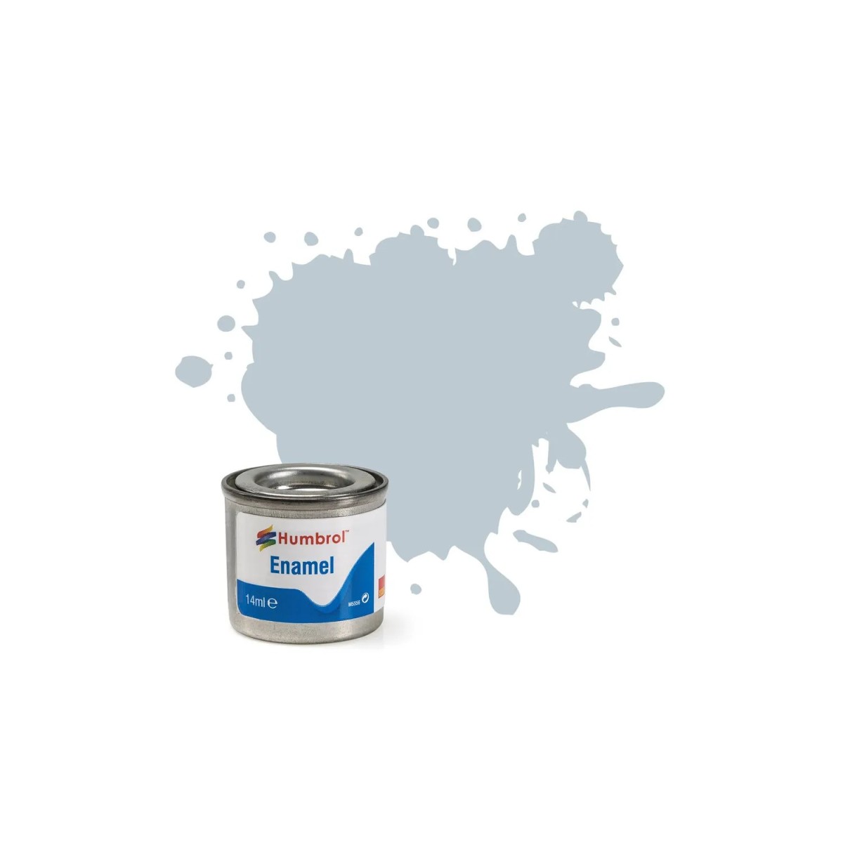 Enamel Paint: 56 - Aluminium - Metallic - (14ml) Enamel Paint: 56 - Aluminium - Metallic - (14ml)