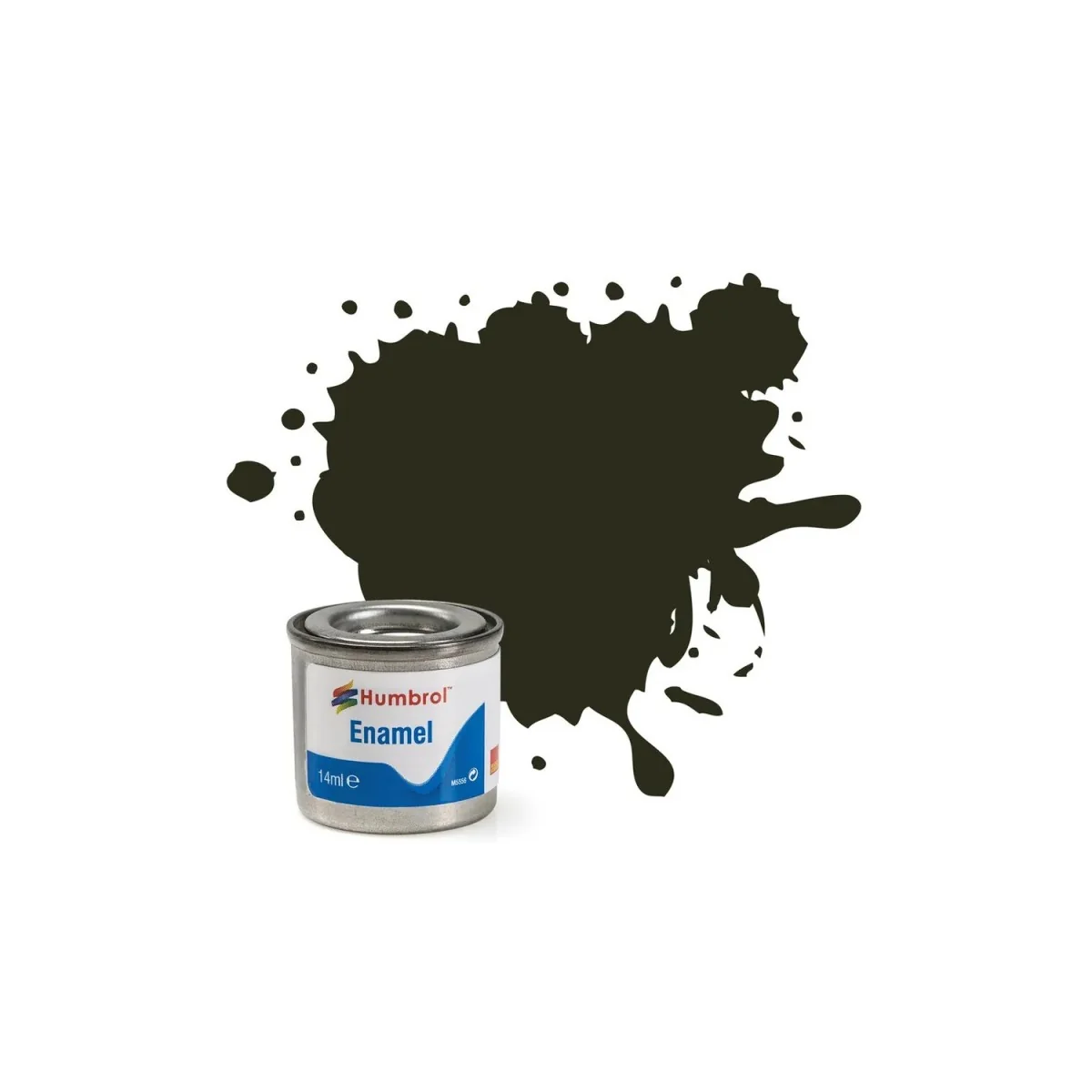 Peinture Enamel 53: Metallic Gunmetal - 14ml Humbrol AA0583