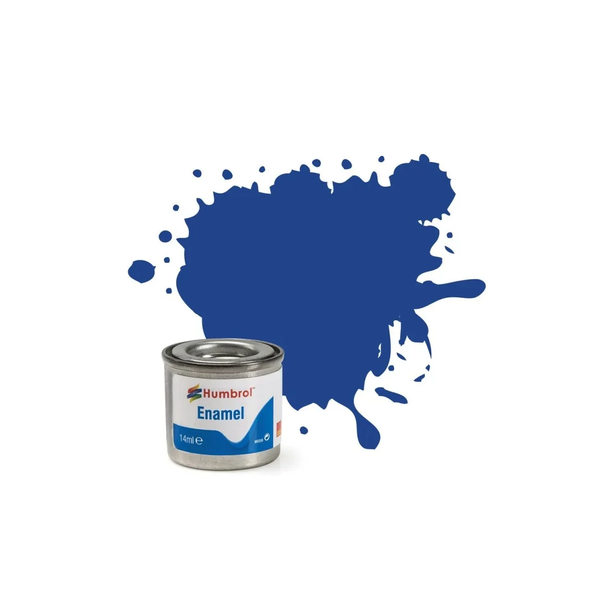 Peinture Enamel 25: Matt Blue (Bleu) - 14ml Humbrol AA0271