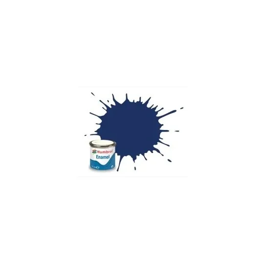 Enamel Paint: 15 - Midnight Blue - Gloss - (14ml) Humbrol AA0165 AA0165-Enamel Paint: 15 - Midnight Blue - Gloss - (14ml) Humbrol AA0165