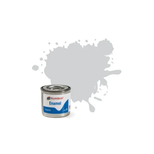 Peinture Enamel 11: Silver (Argent) - Metallic - 14ml Humbrol AA0120 AA0120-Peinture Enamel 11: Silver (Argent) - Metallic - 14ml Humbrol AA0120