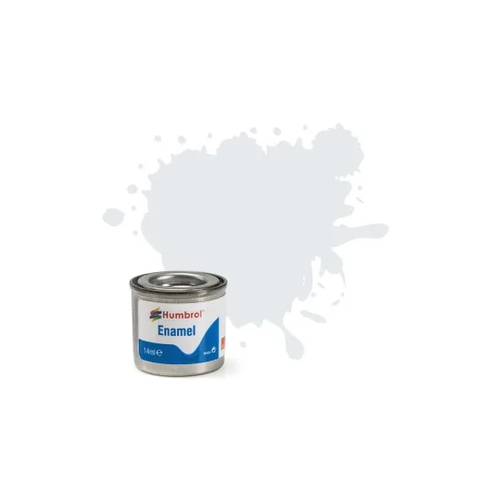 Peinture Enamel 191: Metallic Chrome Silver (Argent Chromé Métaliqu... AA6272-Peinture Enamel 191: Metallic Chrome Silver (Argent Chromé Métalique) - 14ml Humbrol AA6272