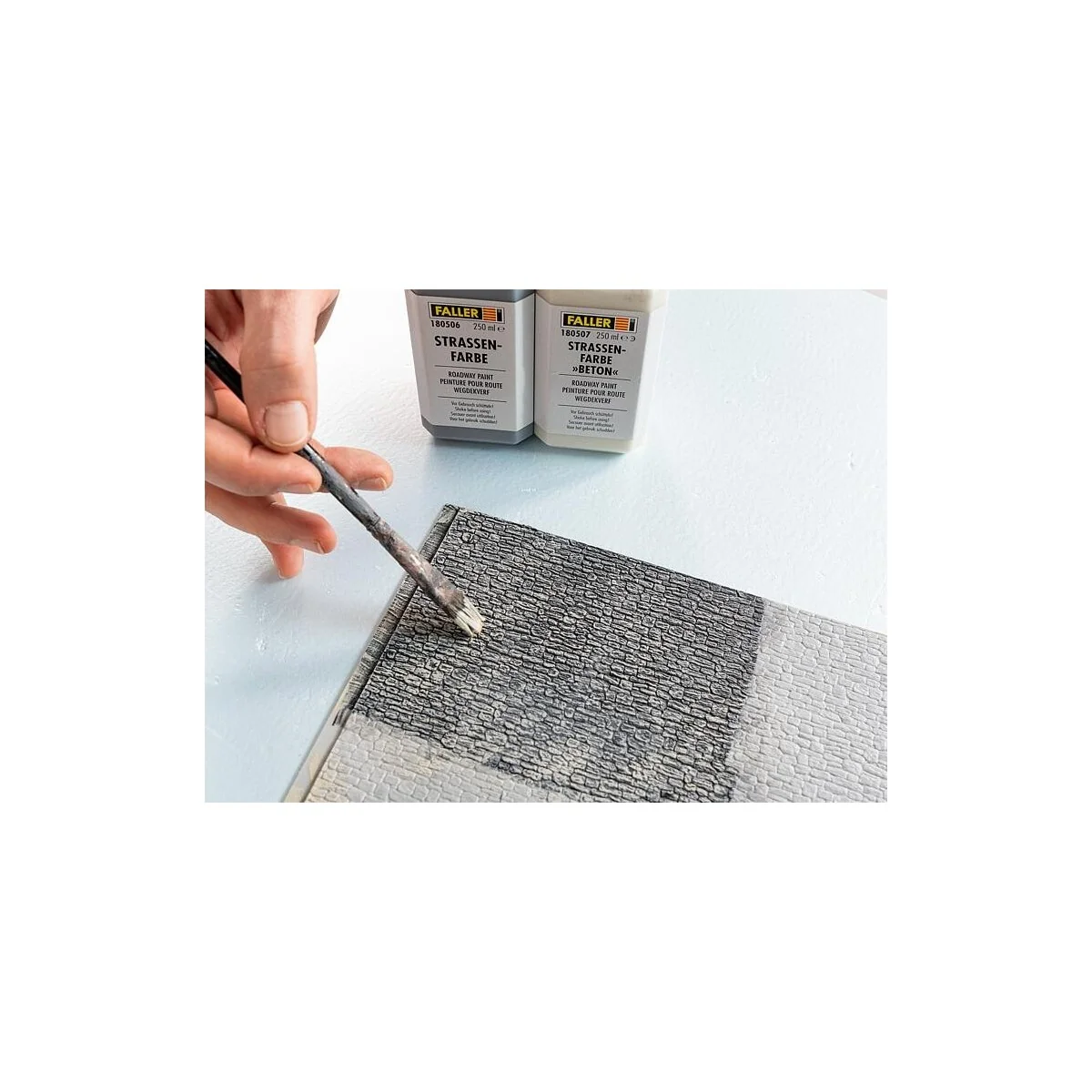 Faller 180738 Relief Plastic Decorative Plaque, Stone Cut - Faller_...