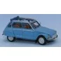 Citroën Dyane 6 car with open top, crystal blue - SAI 7623 HO 1/87 SAI_7623-Citroën Dyane 6 car with open top, crystal blue - SAI 7623 HO 1/87