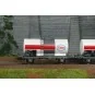 Ree Models WB878 Set of 2 Petrol Tank Wagons, SNCF, ESSO, White WB-878-Ree Models WB878 Set of 2 Petrol Tank Wagons, SNCF, ESSO, White