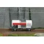 Ree Models WB877 Petroleum Tank Wagon, SNCF, ESSO, White WB-877-Ree Models WB877 Petroleum Tank Wagon, SNCF, ESSO, White