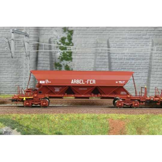 Ree Models WB859 Set of 3 EX Type 1 and 2 Hopper Wagons, SNCF, ARBE... WB-859-Ree Models WB859 Set of 3 EX Type 1 and 2 Hopper Wagons, SNCF, ARBEL-FER - WB-859