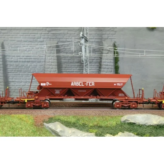 Ree Models WB859 Set of 3 EX Type 1 and 2 Hopper Wagons, SNCF, ARBE... WB-859-Ree Models WB859 Set of 3 EX Type 1 and 2 Hopper Wagons, SNCF, ARBEL-FER