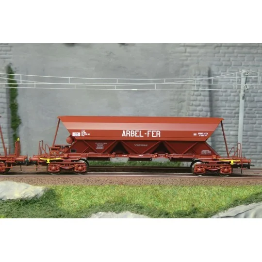 Ree Models WB859 Set of 3 EX Type 1 and 2 Hopper Wagons, SNCF, ARBE... WB-859-Ree Models WB859 Set of 3 EX Type 1 and 2 Hopper Wagons, SNCF, ARBEL-FER