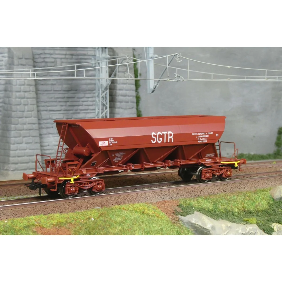 Ree models WB862 Hopper wagon EX Type 1, SNCF, SGTR