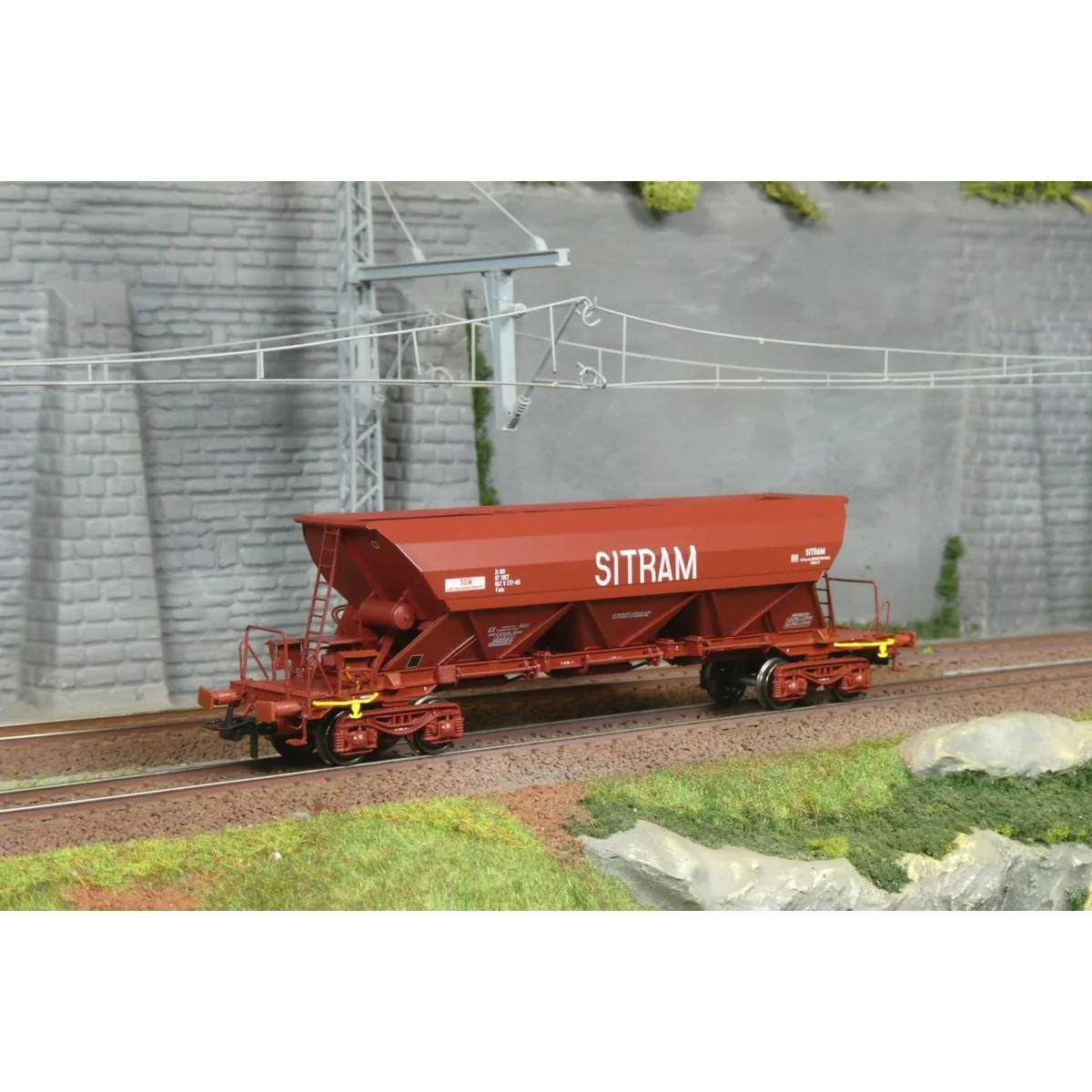 Ree models WB863 Hopper wagon EX Type 1, SNCF, SITRAM