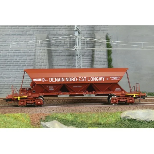 Ree models WB864 Hopper wagon EX Type 1, SNCF, DENAIN NORTH-EAST LO... WB-864-Ree models WB864 Hopper wagon EX Type 1, SNCF, DENAIN NORTH-EAST LONGWY
