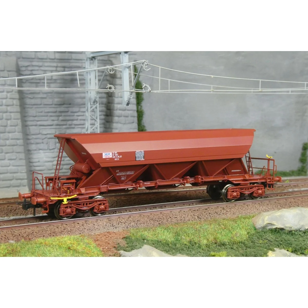Ree models WB866 Hopper wagon EX Type 1, SNCF, TRANORD Ree models WB866 Hopper wagon EX Type 1, SNCF, TRANORD