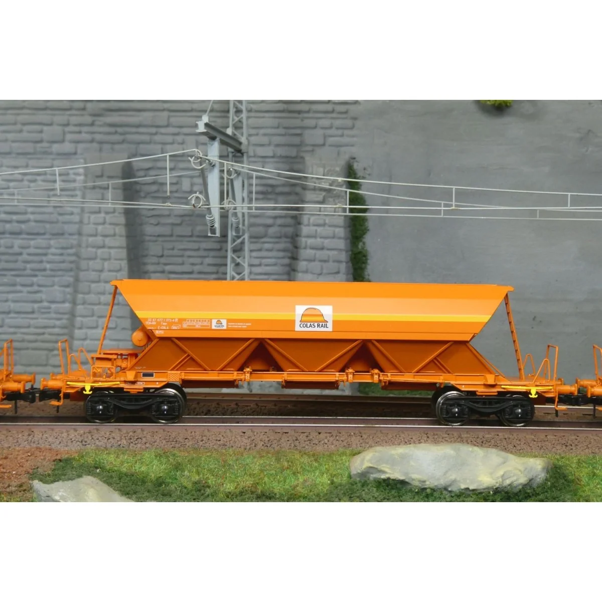 Ree Modeles WBCOLAS-1 Set de 3 wagons trémies EX Type 1, SNCF, COLA...