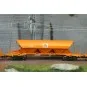 WB-COLAS-1-Ree Modeles WBCOLAS-1 Set de 3 wagons trémies EX Type 1, SNCF, COLAS RAIL