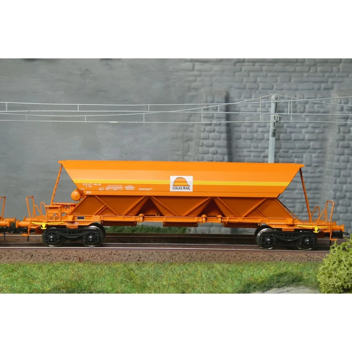 Ree Modeles WBCOLAS-1 Set de 3 wagons trémies EX Type 1, SNCF, COLA...